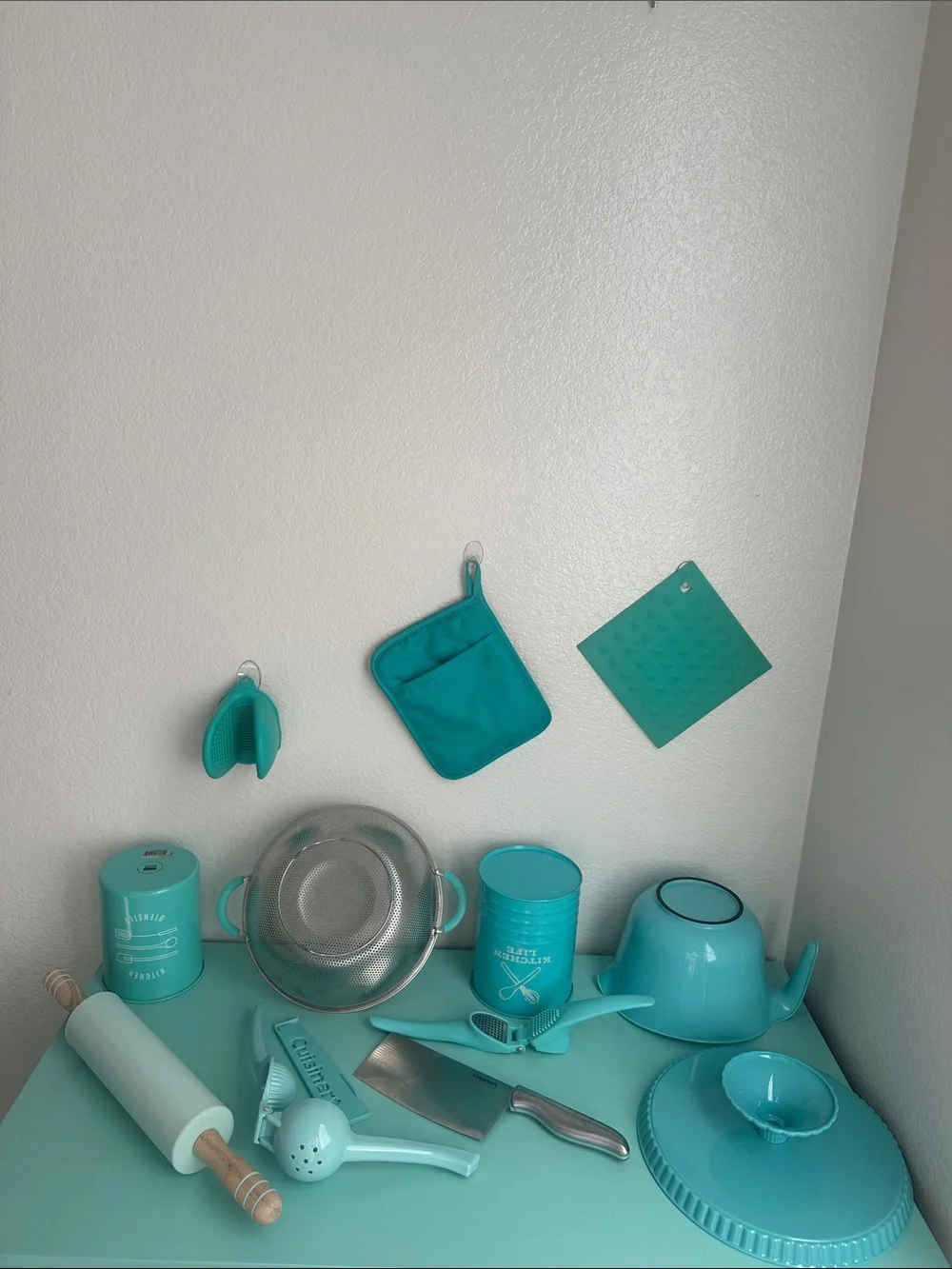 Cuisinart Turquoise Kitchen Tool Set